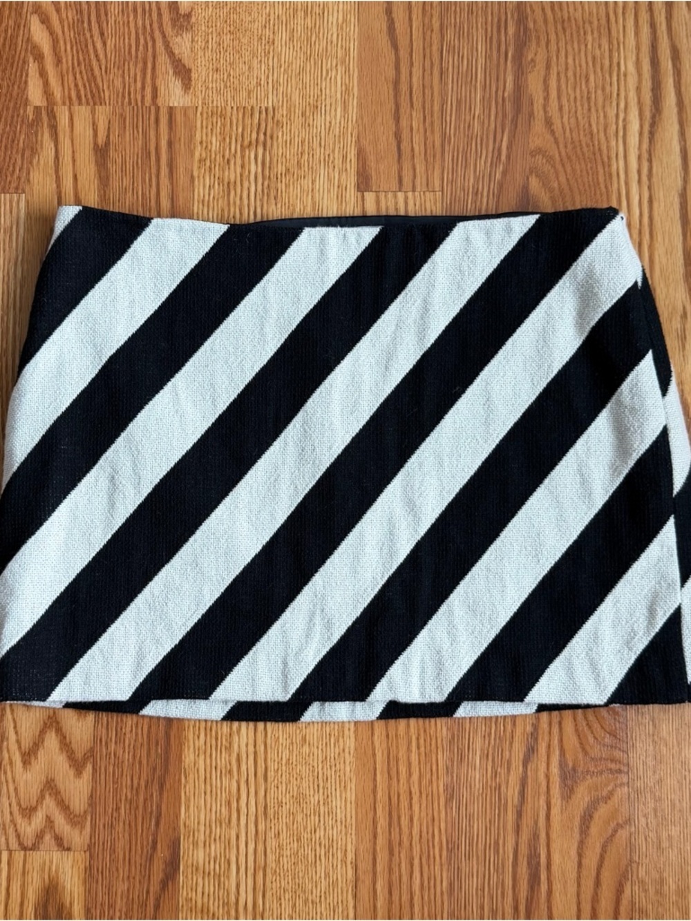 MANGO Striped Mini Skirt - Picture 4 of 10